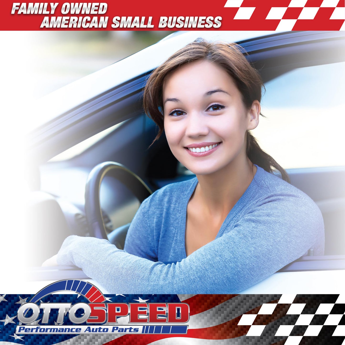 Antitheft License Plate Screw Kit for Domestic Vehicles - Rustproof Black Stainless Steel (Set of 8) - OttoSpeed